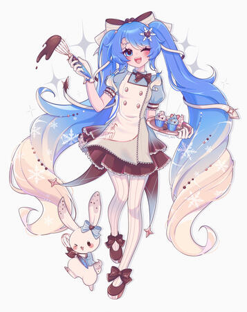 My Snow Miku design